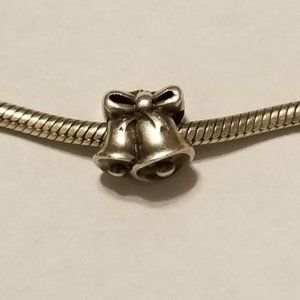 Sterling silver bell charm